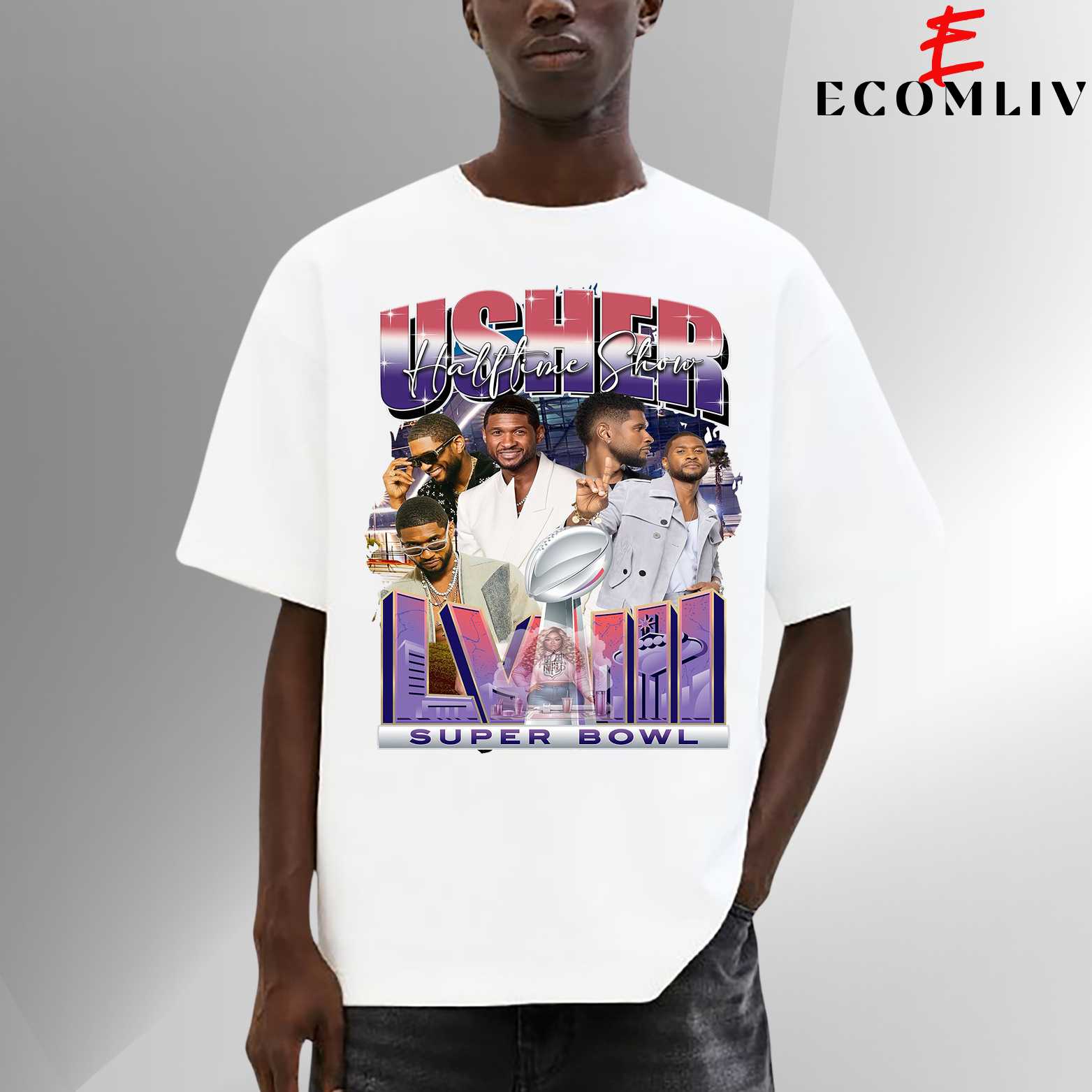 Usher Graphic T Shirt, Unisex Streetwear , R&b Music Tee
